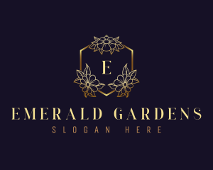 Luxury Flower Florist logo design