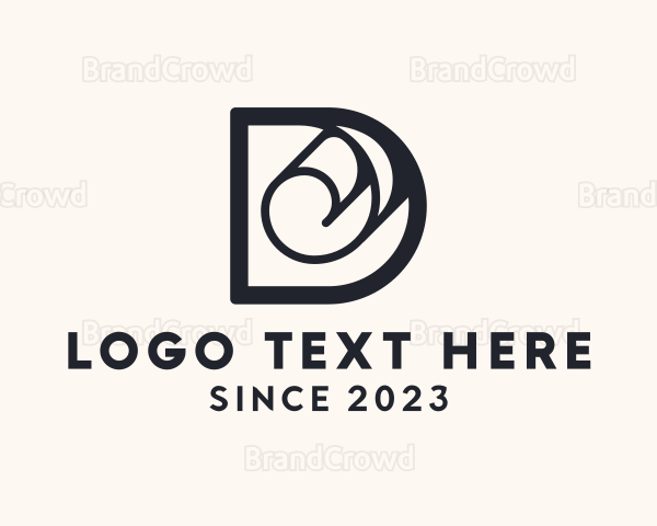 Decor Wallpaper Letter D Logo