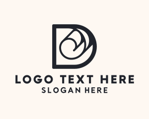 Decor Wallpaper Letter D Logo