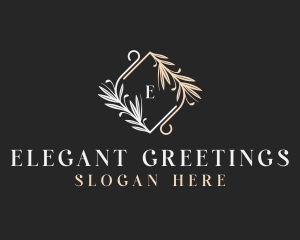 Elegant Floral Garden logo design