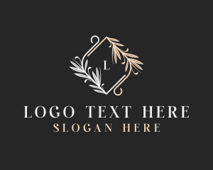 Spa - Elegant Floral Garden logo design
