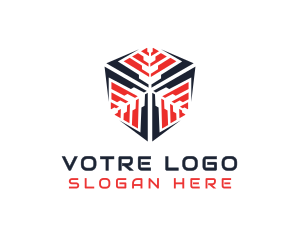 Tech - Cube Esports Team logo design