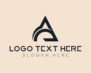 Business - Builder Architecture Letter A logo design