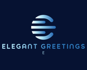 Business Creative Letter E logo design