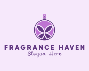 Feminine Perfume Bottle logo design