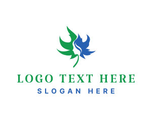 Drug - Marijuana Plant Beauty logo design