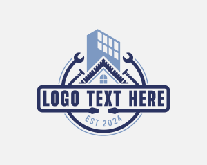 Building - Handyman Tools Remodeling logo design