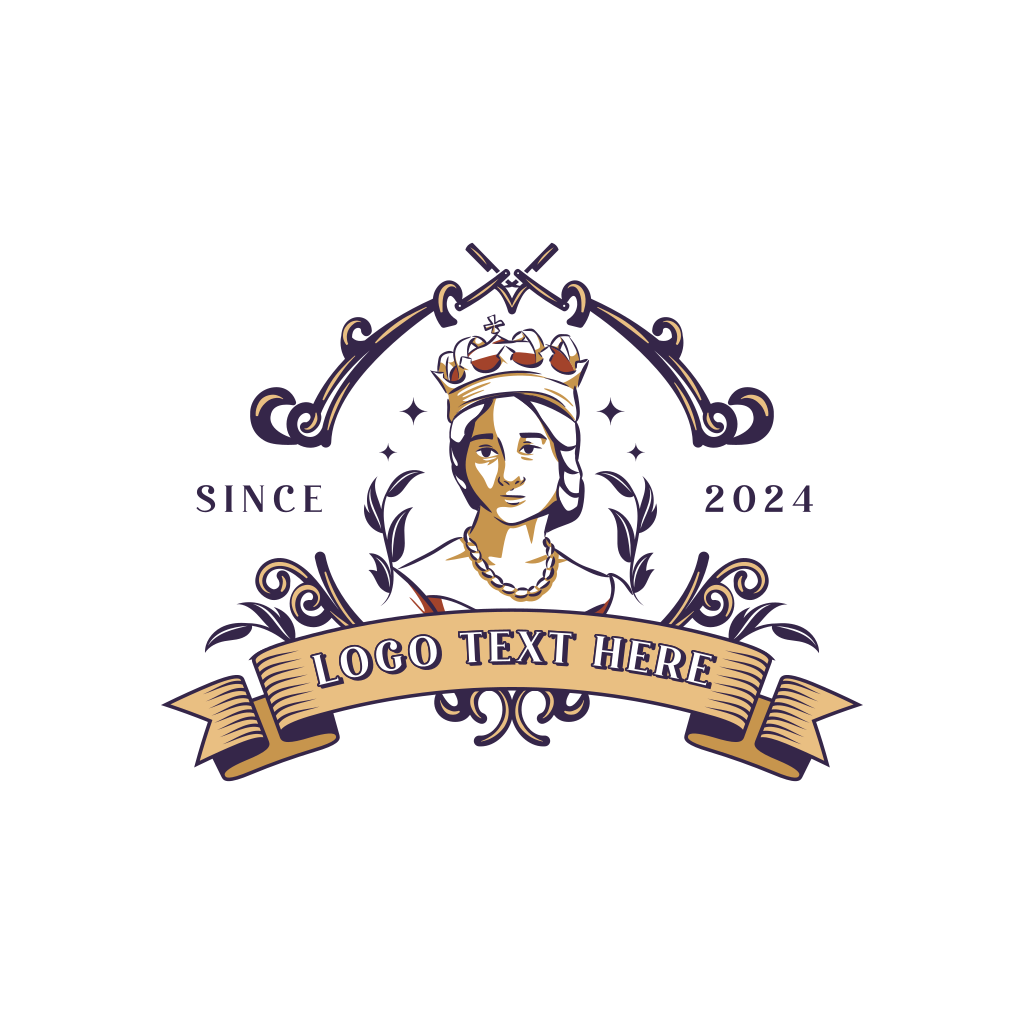 Vintage Queen Empress Logo | BrandCrowd Logo Maker