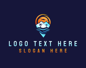 Tour Guide - Vacation Travel Agency logo design