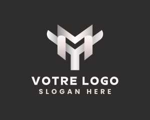 Commercial - Minimalist Media Startup logo design