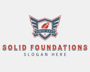 Goal Post - American Football Tournament logo design