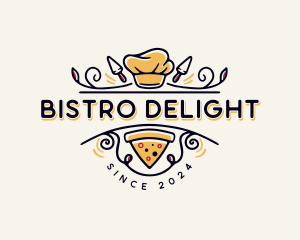 Gourmet Pizza Restaurant logo design