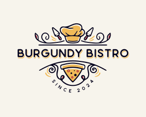 Gourmet Pizza Restaurant logo design