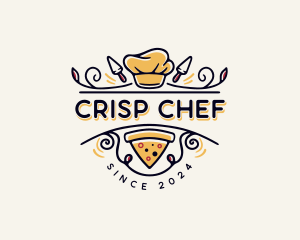 Gourmet Pizza Restaurant logo design