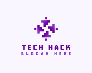 People Tech Community logo design