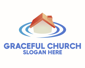 Signal - House Location Signal logo design