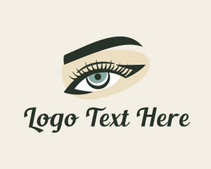 Beauty Vlogger - Eyelash Perm & Threading logo design