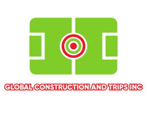 Soccer Field Target Logo