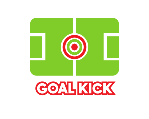 Soccer - Soccer Field Target logo design