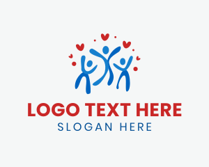 Group - Heart People Charity logo design