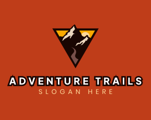 Mountain Outdoor Adventure logo design