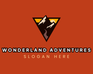 Mountain Outdoor Adventure logo design