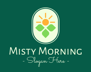 Morning Sunrise Landscape logo design
