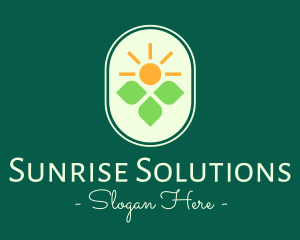 Morning Sunrise Landscape logo design