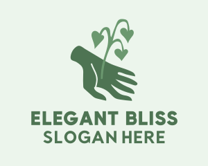 Hand Plant Gardening  Logo