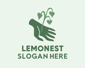 Hand Plant Gardening  Logo