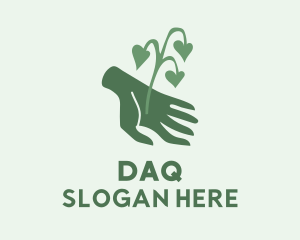 Hand Plant Gardening  Logo