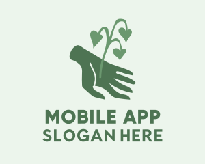 Hand Plant Gardening  Logo