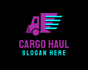 Fast Vehicle Truck logo design