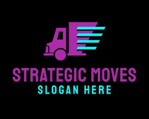 Fast Vehicle Truck logo design