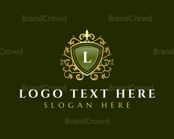 Royal Shield Filigree Logo