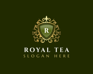 Royal Shield Filigree  logo design