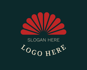 Scent - Luxury Flower Shell logo design