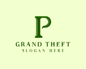 Elegant Professional Letter P Logo