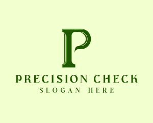 Elegant Professional Letter P Logo