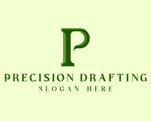 Elegant Professional Letter P logo design