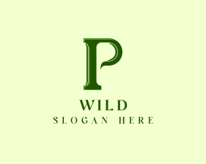 Marketing - Elegant Professional Letter P logo design