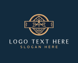 Floral Ornamental Boutique Logo