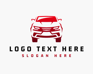 Sports Utility Vehicle - Car Automotive Garage logo design