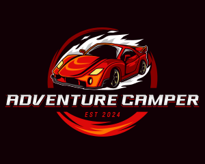 Car Racing Automotive  logo design