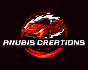 Car Racing Automotive  logo design