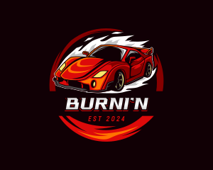 Car Racing Automotive  logo design