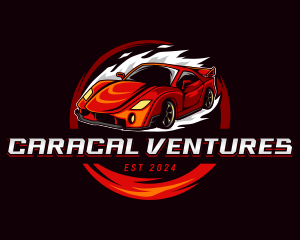 Car Racing Automotive  logo design