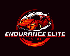 Car Racing Automotive  logo design