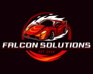 Car Racing Automotive  logo design