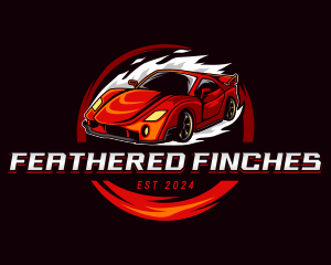 Car Racing Automotive  logo design